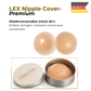 LEX Nipple Cover Premium Detailansicht – weiches Silikon für natürlichen Look unter Kleidung