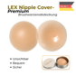 LEX Nipple Cover Premium – unsichtbare Brustwarzenabdeckung aus Silikon für sicheren Halt ohne BH