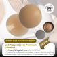 LEX Nipple Cover Premium 5-Paar Set mit silberner Dose – Winter Sale Angebot, unsichtbare und wiederverwendbare Brustwarzenabdeckung.