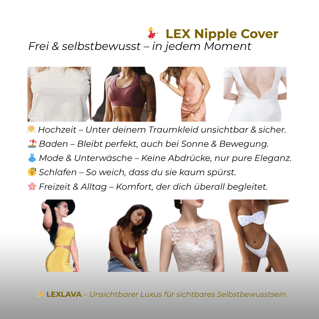 5 Momente, in denen Frauen sich mit LEXLAVA Premium Nippel Cover frei und selbstbewusst fühlen – perfekt für Alltag, Events und Sommerlooks